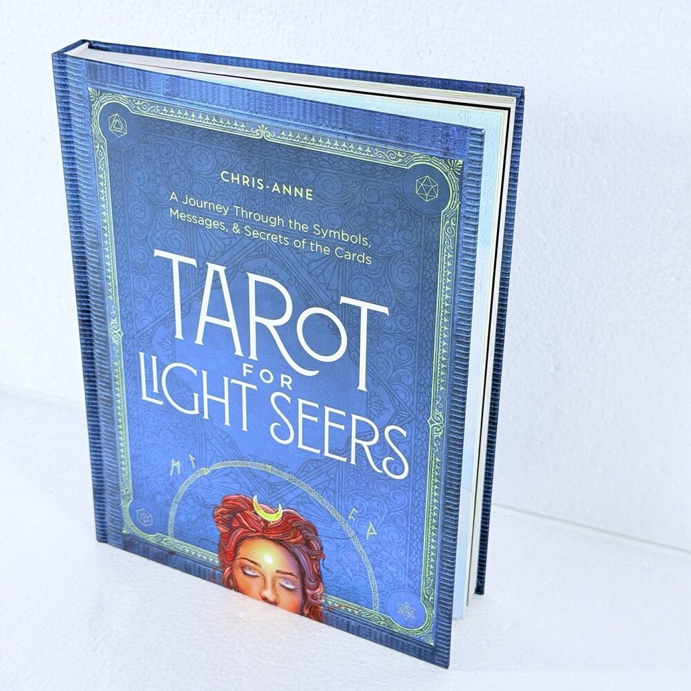 Tarot for Light Seers: A Journey Through the Symbols...Hardcover Chris-Anne NEW